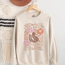 Boho Fall Cute Flower Sweatshirt