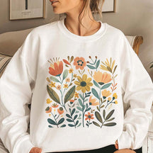 Art Nouveau Wildflower Sweatshirt