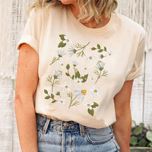 Daisy wildflower Mama Lover T-Shirt