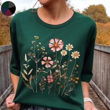 Vintage Wildflower Aesthetic T-Shirt