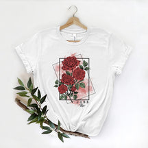 Rose Flowers Floral Gifts T-Shirt