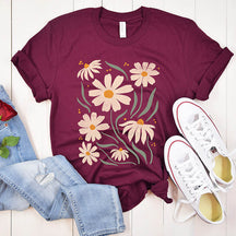Womens Spring Wildflower T-Shirt