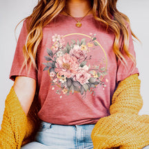Watercolor  Boho Wildflowers Autumn T-Shirt