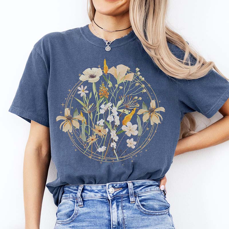 Wildflowers Comfort Colors Gift T-Shirt