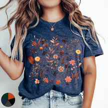Autumnal Wildflowers Lover T-Shirt