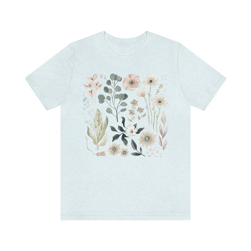 Forestcore Flowers Botanical T-Shirt