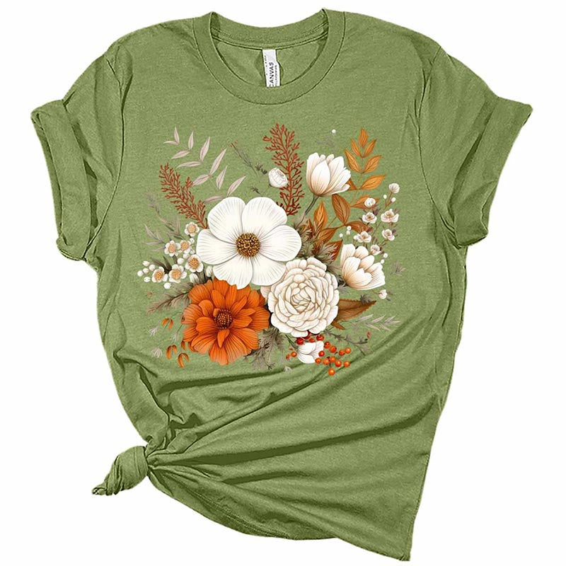 Botanical Summer Plant Lover Gift T-Shirt