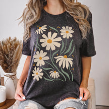 Womens Spring Wildflower T-Shirt