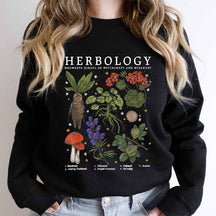 Herbology Plant Lover, Botanical Sweatshirt