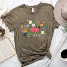 Wild Flowers Floral for Women T-Shirt