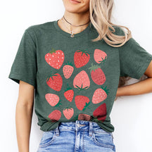 Cute Strawberry Fruit Gift T-Shirt