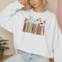 Music Albums As Books Sweatshirt Concert Gift For Her