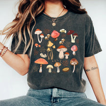 Aesthetic Mushroom Casual T-Shirt