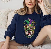 Mardi Gras Dog Sweatshirt