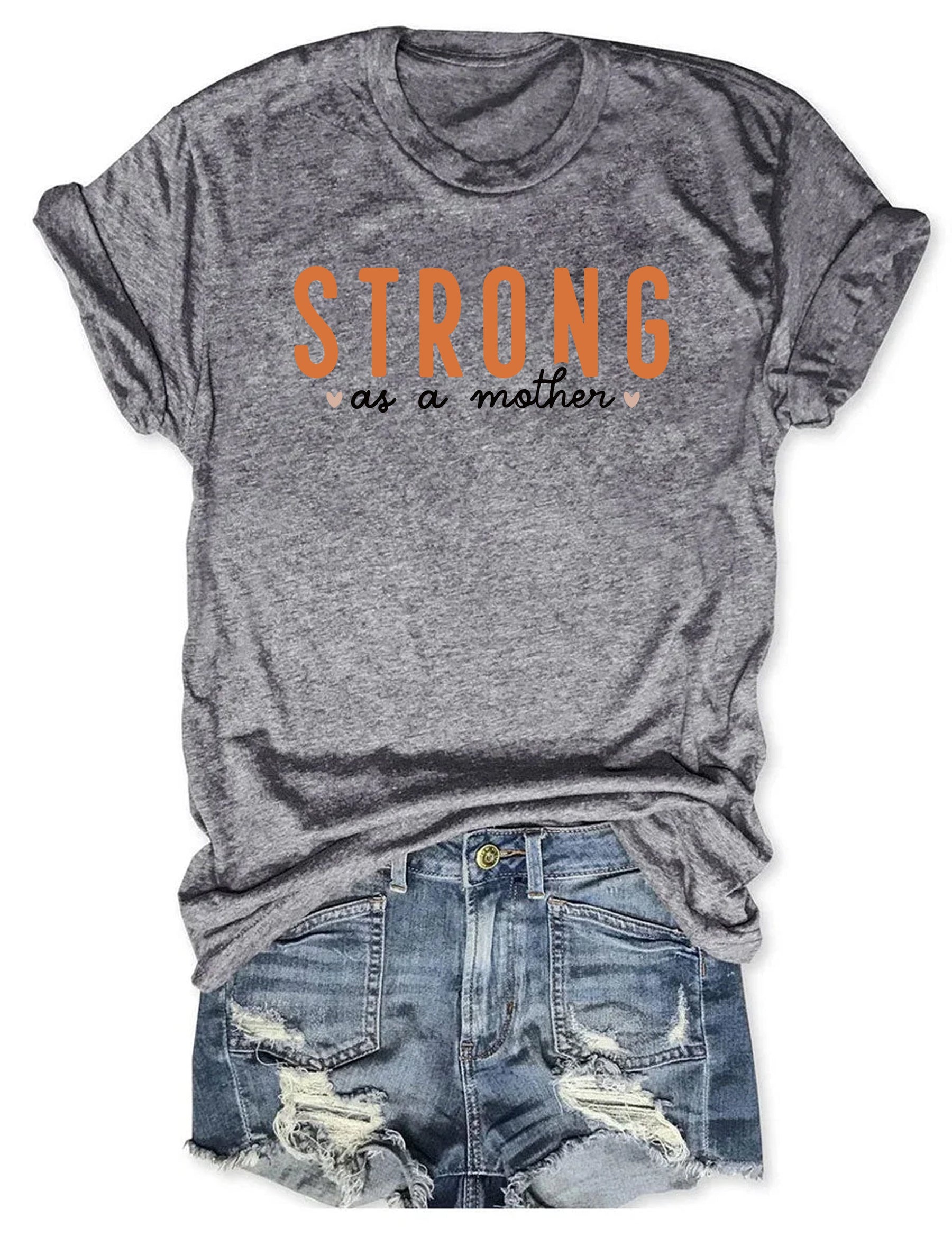 Mom Is Strong Beautiful Fearless T-shirt