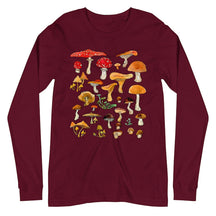 Forest Fungi Long Sleeve Shirt Mushrooms Tshirt
