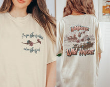 Wildflowers And Wild Horses Shirt