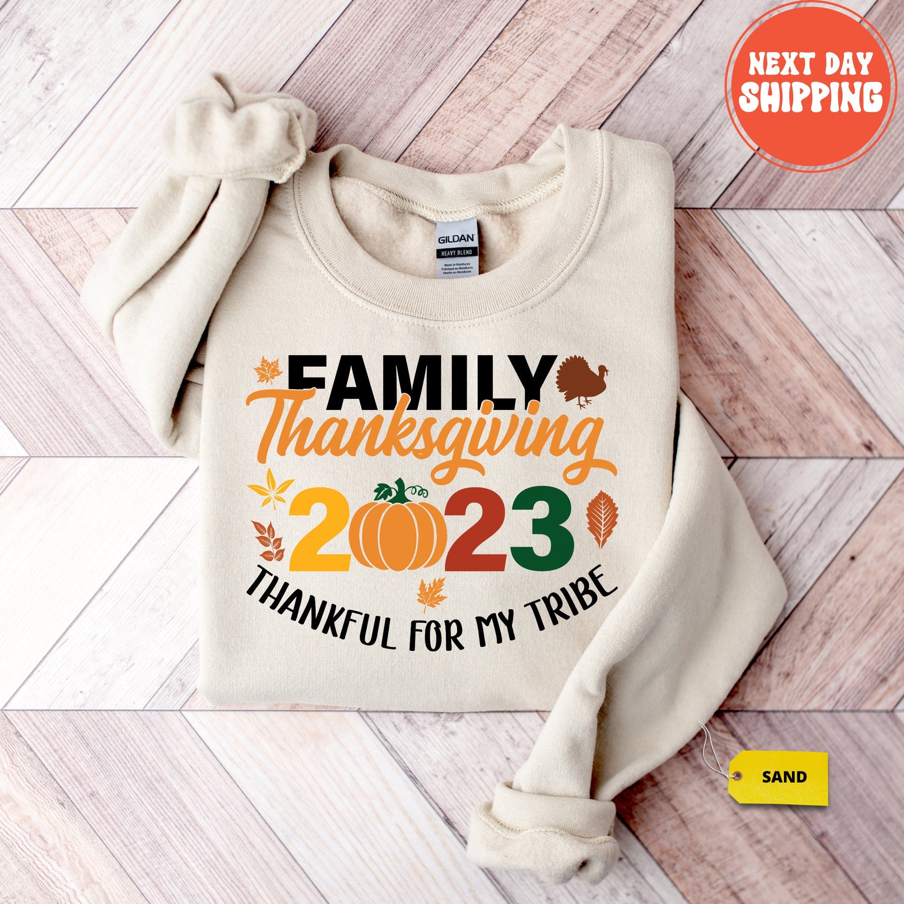 2023 Family Thanksgiving Pumpkins Sweatshirt