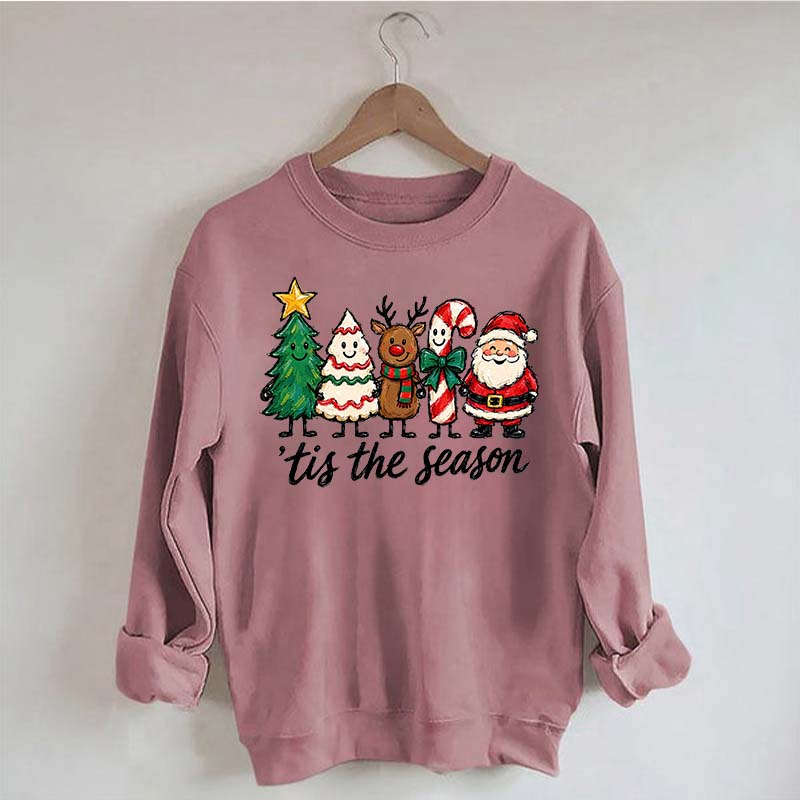 Tis The Season Christmas Characters Sweatshirt