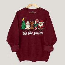 Tis The Season Christmas Characters Sweatshirt