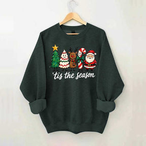 Tis The Season Christmas Characters Sweatshirt