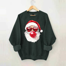 Cool Santa Bubble Gum Christmas Sweatshirt
