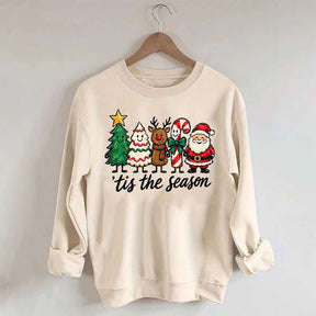 Tis The Season Christmas Characters Sweatshirt