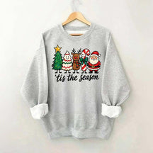 Tis The Season Christmas Characters Sweatshirt