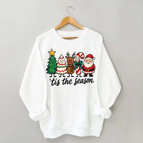 Tis The Season Christmas Characters Sweatshirt