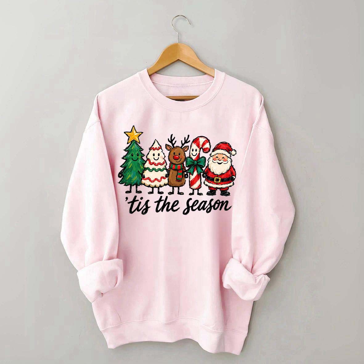 Tis The Season Christmas Characters Sweatshirt