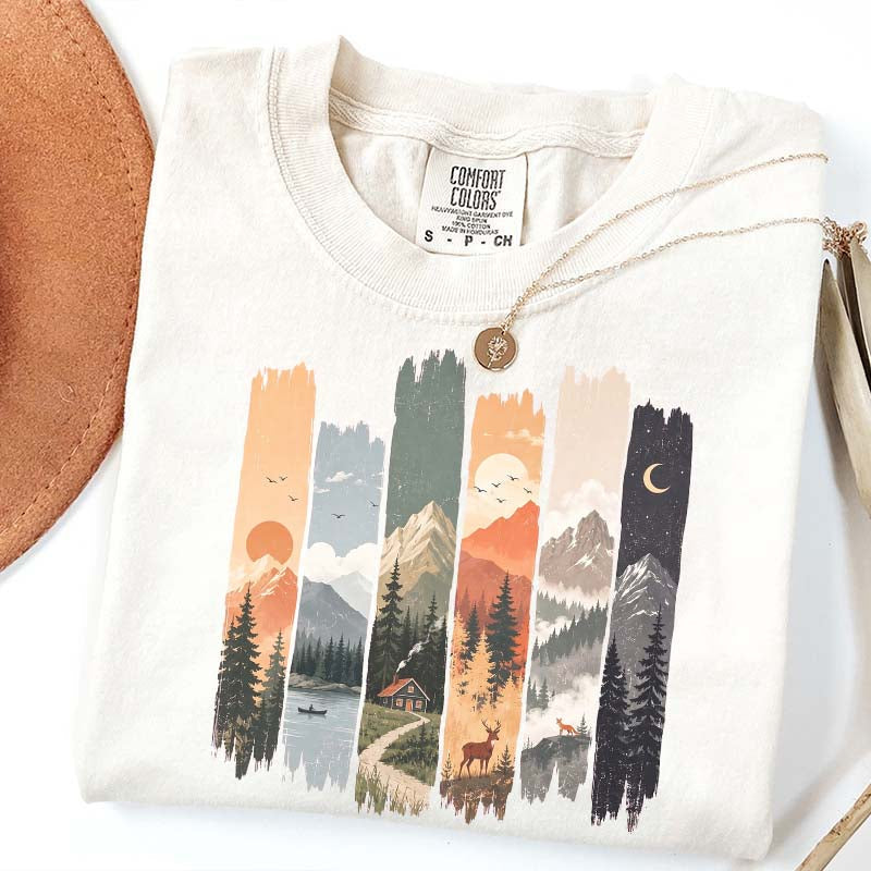 Vintage Mountain National Park T-Shirt