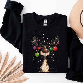 Vintage Reindeer Christmas Winter Sweatshirt