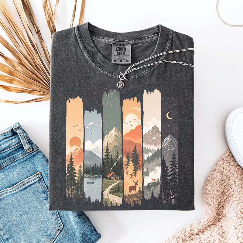 Vintage Mountain National Park T-Shirt