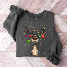 Vintage Reindeer Christmas Winter Sweatshirt