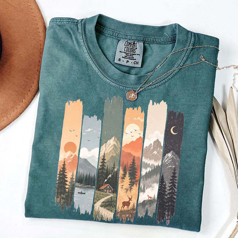 Vintage Mountain National Park T-Shirt