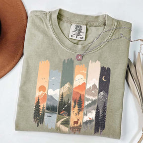 Vintage Mountain National Park T-Shirt