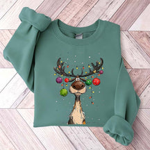 Vintage Reindeer Christmas Winter Sweatshirt
