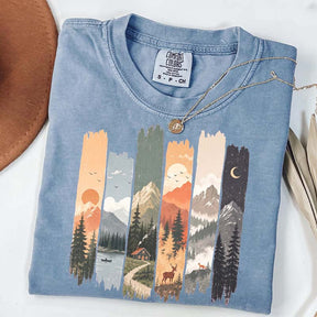 Vintage Mountain National Park T-Shirt