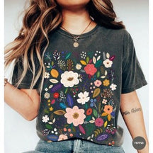 Vintage Wildflower Floral T-Shirt