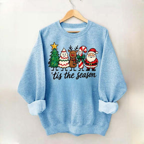 Tis The Season Christmas Characters Sweatshirt
