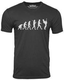 Gitarrist Evolution Shirt Musiker T-Shirts