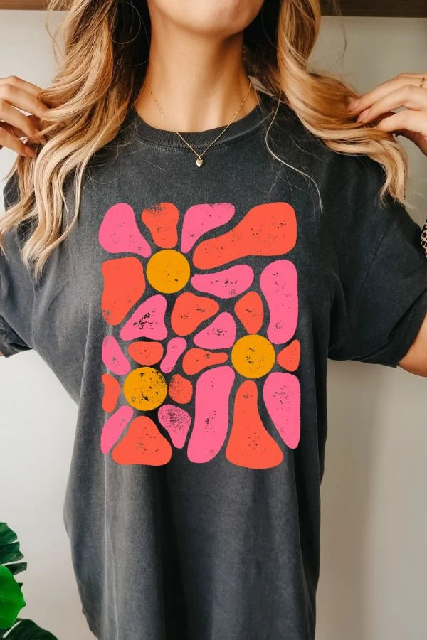 Böhmisches Blumenliebhaber-Shirt