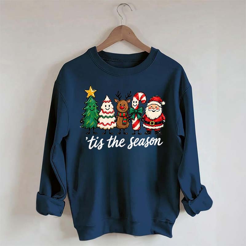 Tis The Season Christmas Characters Sweatshirt