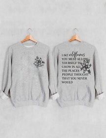 Wie Wildblumen-Sweatshirt 
