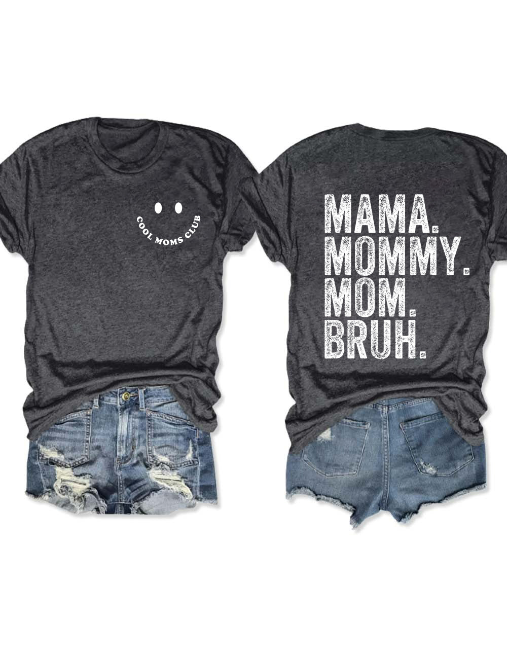 Cooler Moms Club. Mama Mama Mama Bruh T-Shirt