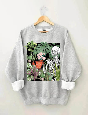 You Make Me Feel Alive Plant Sweatshirt