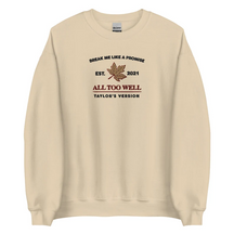 All Too Well Embroidered Sweatshirt