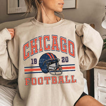 Unisex Chicago Bears Sweatshirt im Vintage-Stil