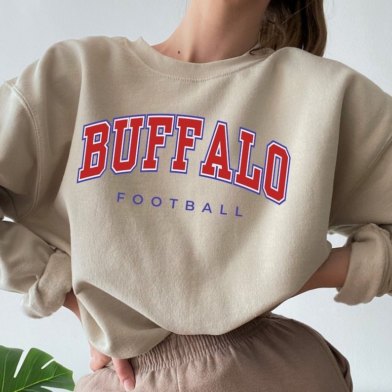 Vintage inspiriertes Buffalo Football Sweatshirt