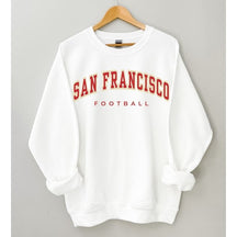 San Francisco Fußball-Sweatshirt im Vintage-Stil